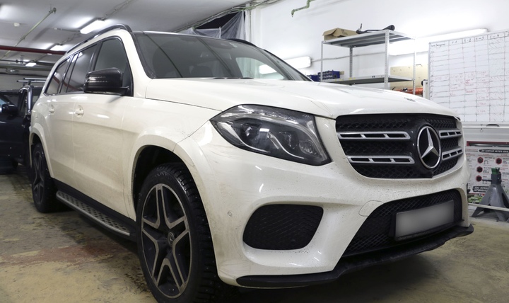Шумоизоляция Mercedes-Benz GLS. 